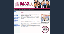 Desktop Screenshot of imaxsolutions.ca