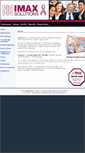 Mobile Screenshot of imaxsolutions.ca